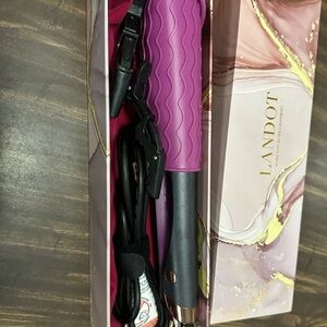 Purple Hair Curling Wand